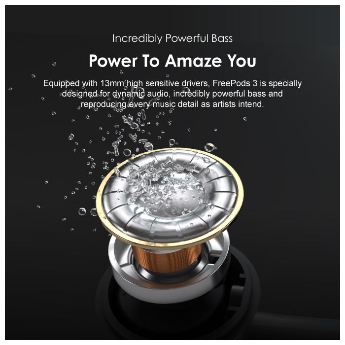 Oraimo FreePods 3 ENC Wireless Earbuds - Image 2