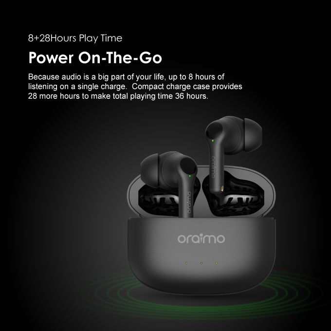Oraimo FreePods 3 ENC Wireless Earbuds - Image 3