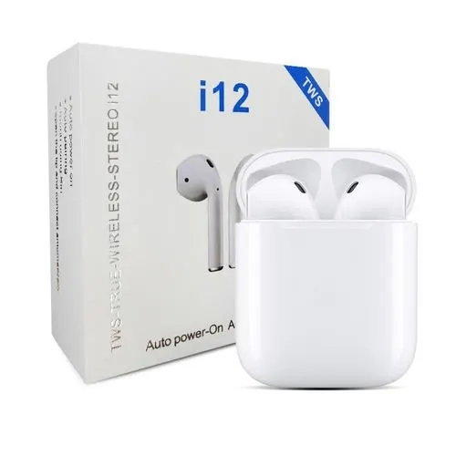 i12 Tws Stereo Wireless Bluetooth Earbuds