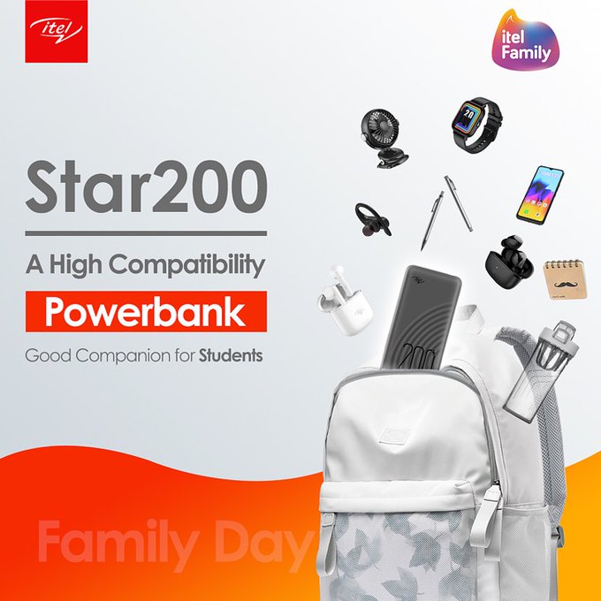 ITEL 20000mAh POWER BANK