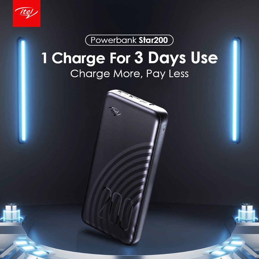 ITEL 20000mAh POWER BANK