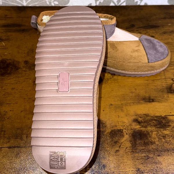 Ankle-high winter slippers