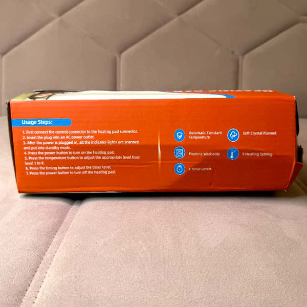 Heating Pad Rapid Heat Technology