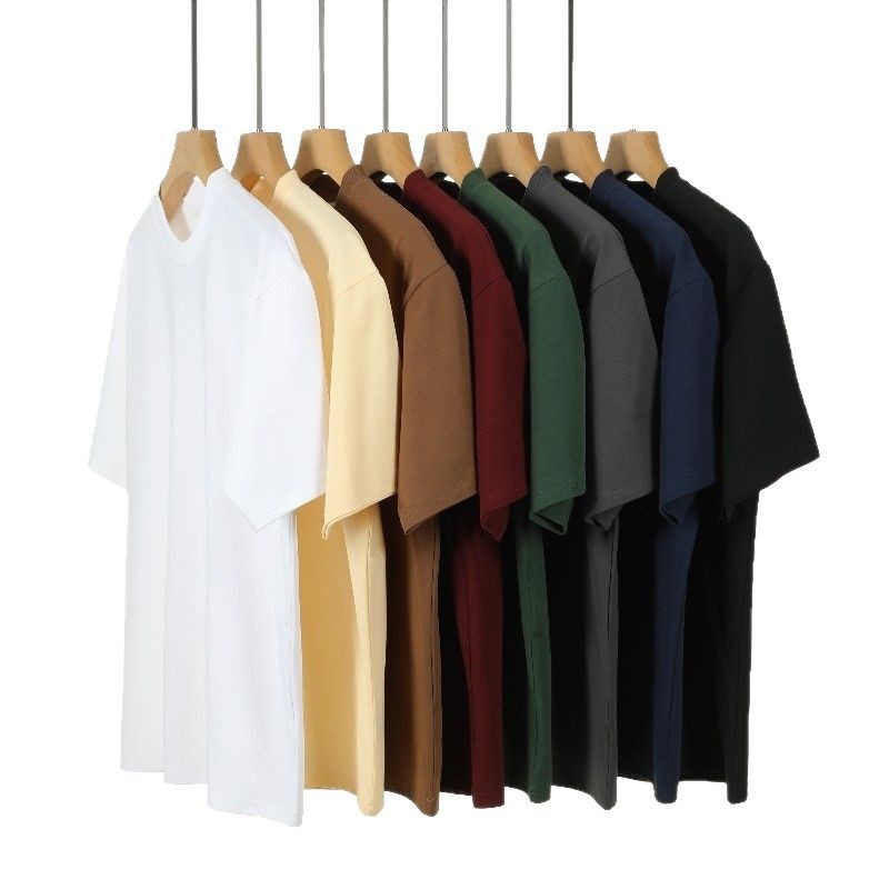 Premium Solona 240g Antibacterial Round Neck T-Shirt – 7A Heavyweight Drop Shoulder Style - Image 3