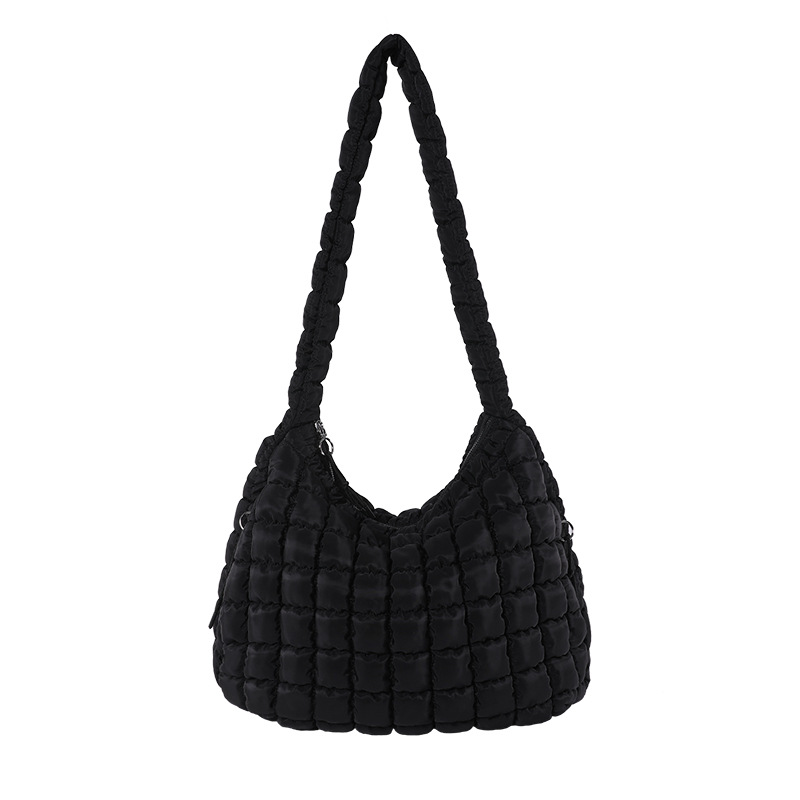 Pleated Cloud Dumpling Bag – Large Capacity Fashion Shoulder & Crossbody Bag UK - Image 5