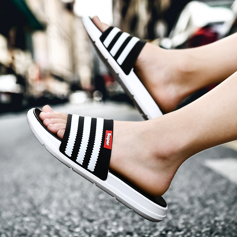Men’s Non-Slip Platform Slippers Soft Sole Indoor Outdoor Sandals - Image 4