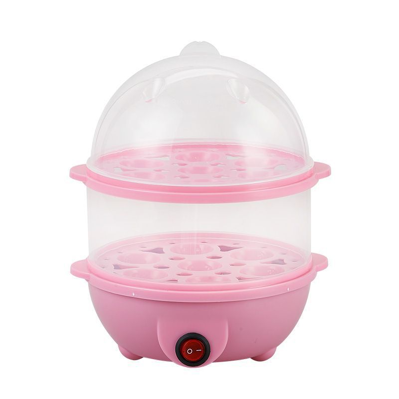 Premium Mini Egg Boiler Double Layer Egg Steamer - Image 2