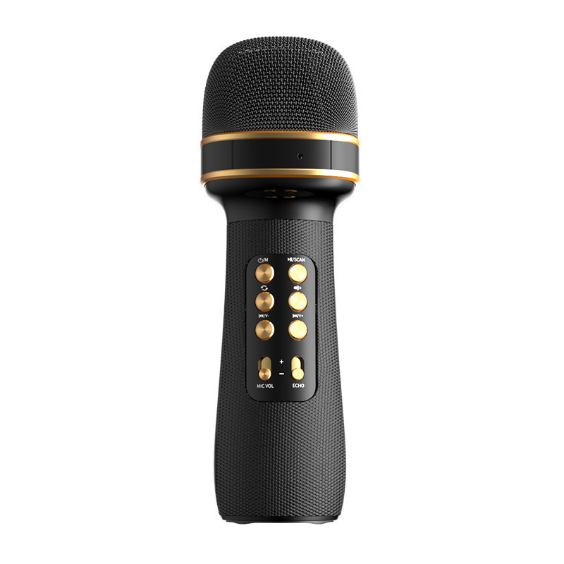 Bluetooth Karaoke Microphone WS898 Wireless Singing Mic Pink - Image 2