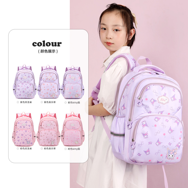 Cute Cartoon Lightweight Student School Backpack - Image 3
