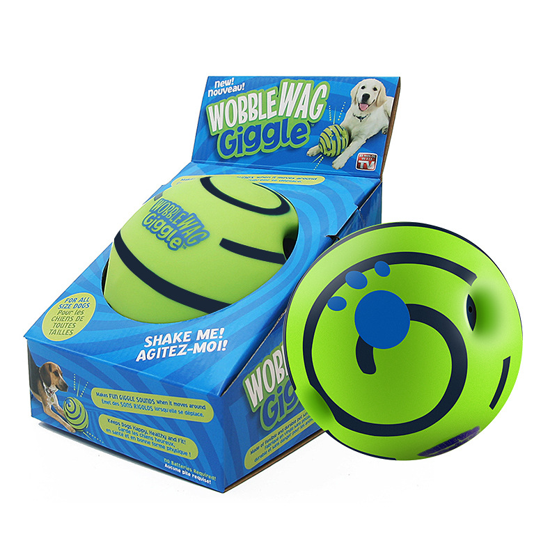Squeaky Dog Ball Chew Toy - Image 2