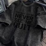 Heavy American retro oversize washed and worn loose cotton base couple summer short sleeve T-shirt men and women