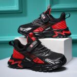 Boys Campus Sneakers, Breathable Waterproof Leather for School