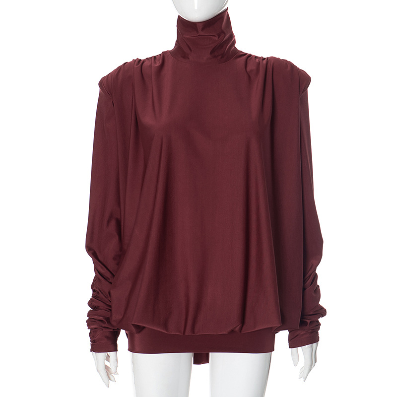 Sanhu Lianjiang Backless High Neck Skirt, Structured Fit - Image 5