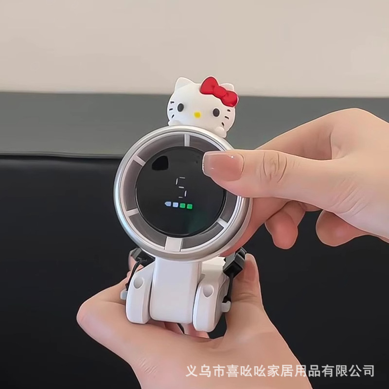 Hello Kitty Turbo Handheld USB Cooling Fan - Image 2