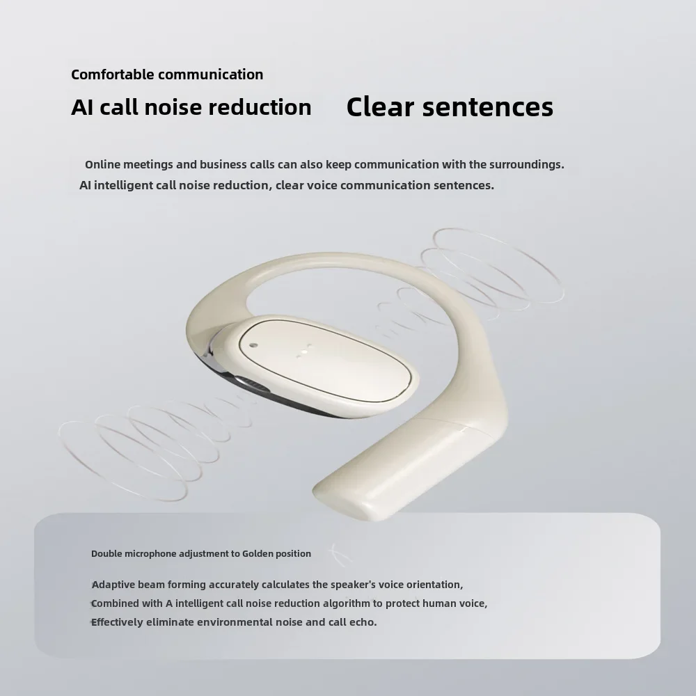 VIMAI OWS gaming sports headset clip-on Bluetooth headset open Non in-ear ear-mounted call drop - Image 2