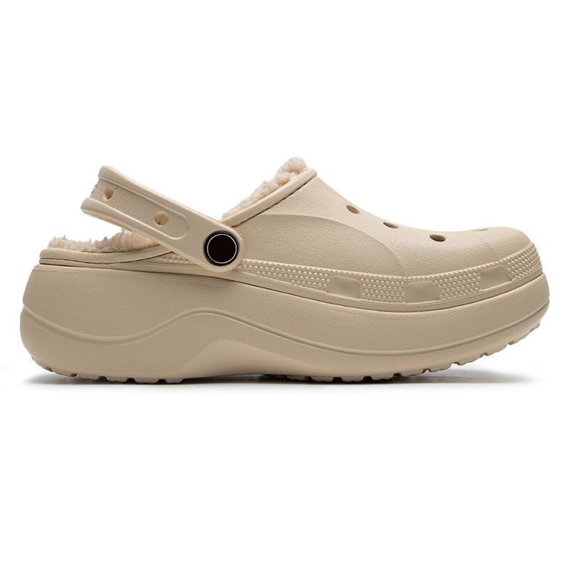 Crocs Beryl Fur Slippers Unisex Cloud Clogs for Indoor Outdoor Wear - Image 3