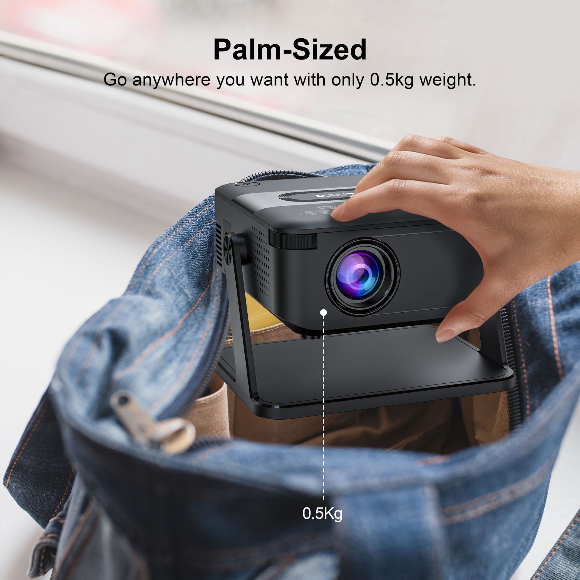 Mini Portable 4K HD Wireless Projector - Image 3