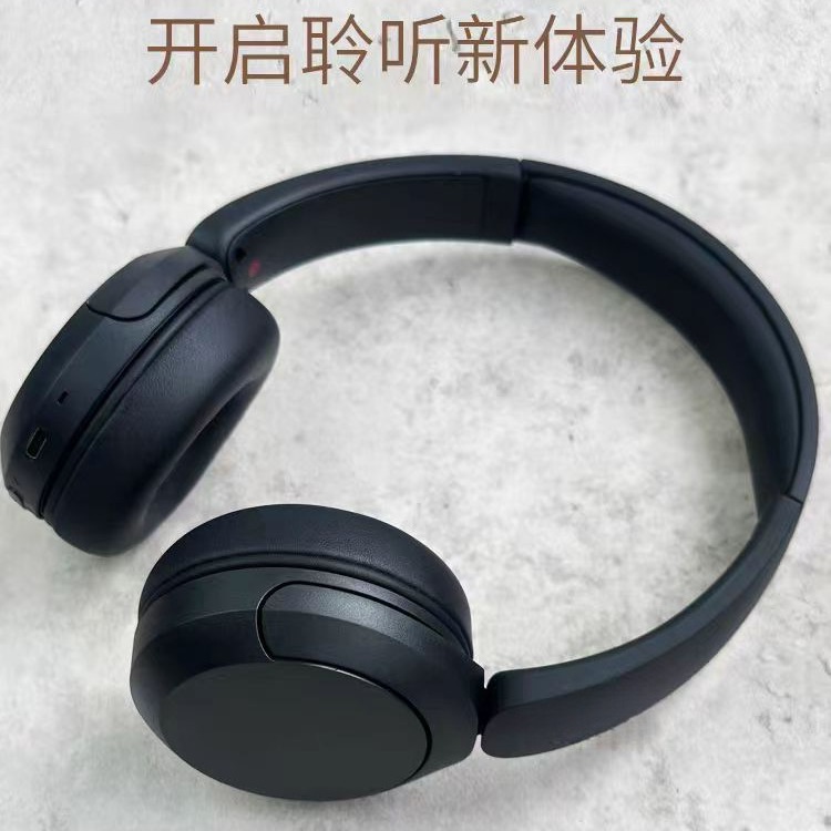 WH-CH520 Wireless Bluetooth Stereo Gaming Headset, Black Blue White - Image 5