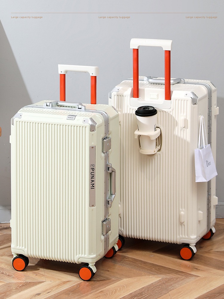 New Aluminum Frame Luggage with Trolley and Spinner Wheels