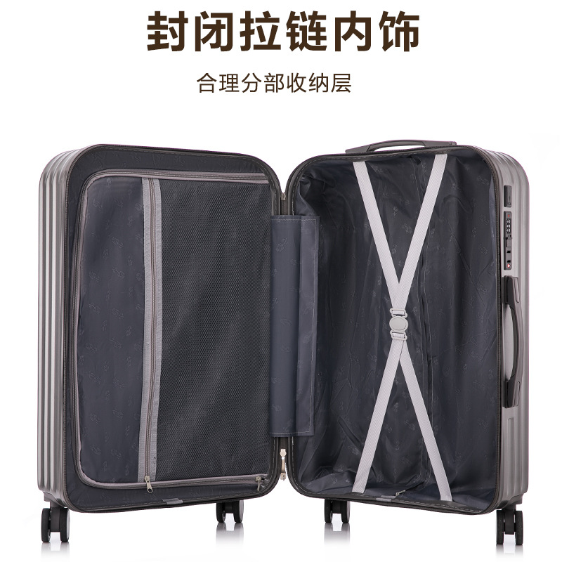 Cabin Luggage 20/22/24/26/28 Inch with USB Cup Holder Lock - Image 3