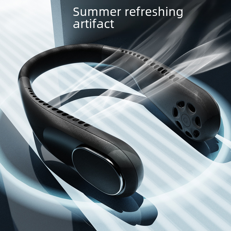 Portable USB Mini Bladeless Neck Fan - Image 4