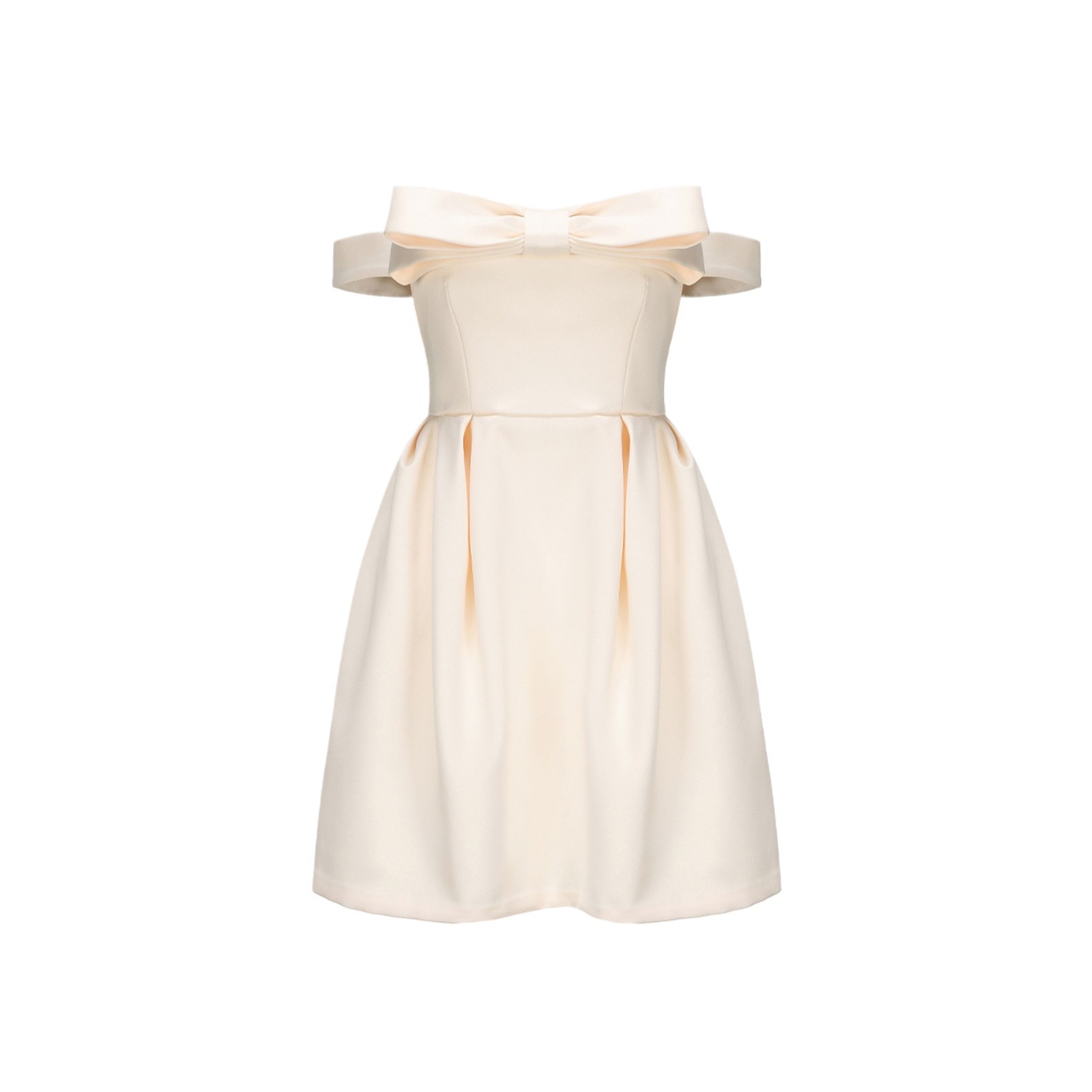 Elegant Off-Shoulder Bow Princess Pettiskirt Dress - Image 5