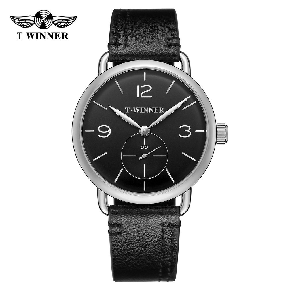 TWINNER 276G Men's Mechanical Leather Watch - Image 4