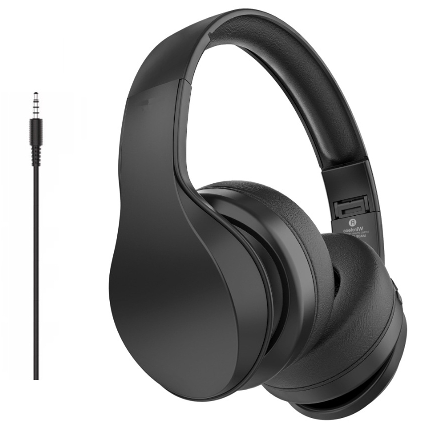 Wired Gaming Headset with Mic, Dual-Hole Black