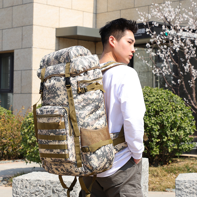 70L Multi-Functional Mountaineering Hiking Backpack - Image 3