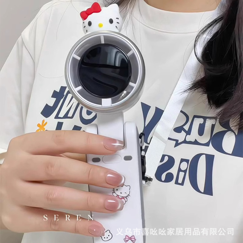 Hello Kitty Turbo Handheld USB Cooling Fan - Image 4
