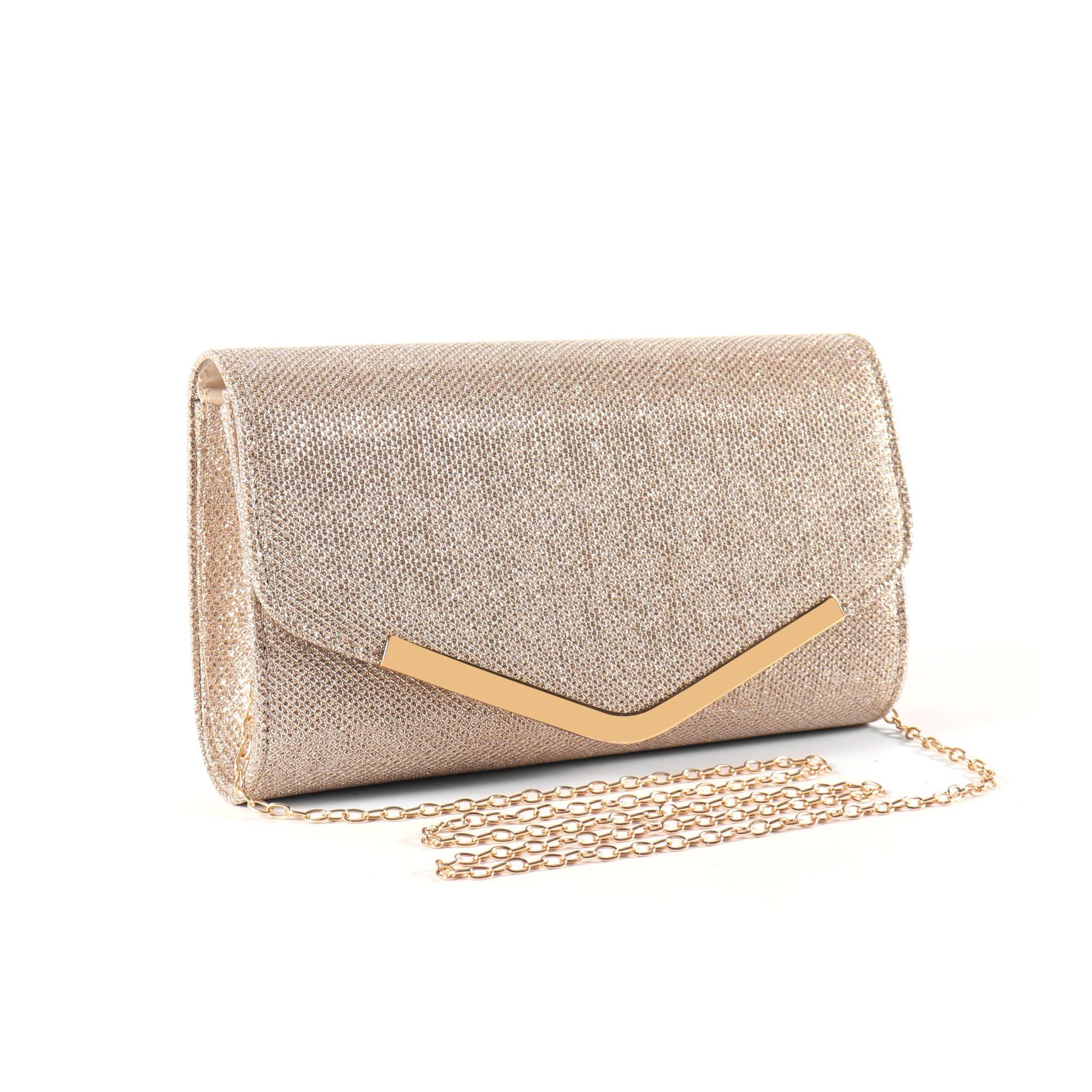 Elegant Pleated Princess Crossbody Clutch Bag