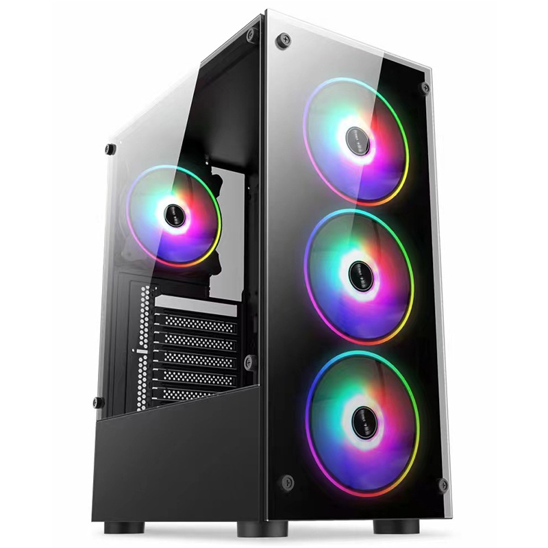 Xinguimeng 1810 desktop computer case atx full-side transparent tempered glass e-sports home gaming host
